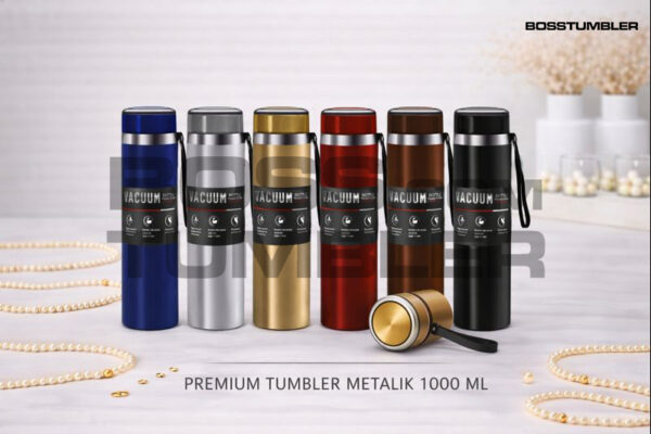 Tumbler Tali Metalik
